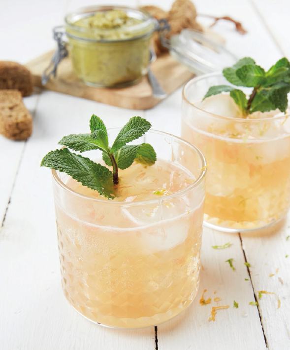 Recette mocktail spécial canicule : Pamplemousse, menthe et citron
