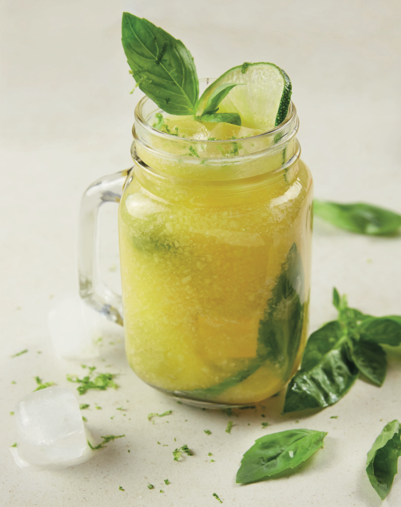 Mocktail Mé-Mé Mangue Gingembre Citron Vert