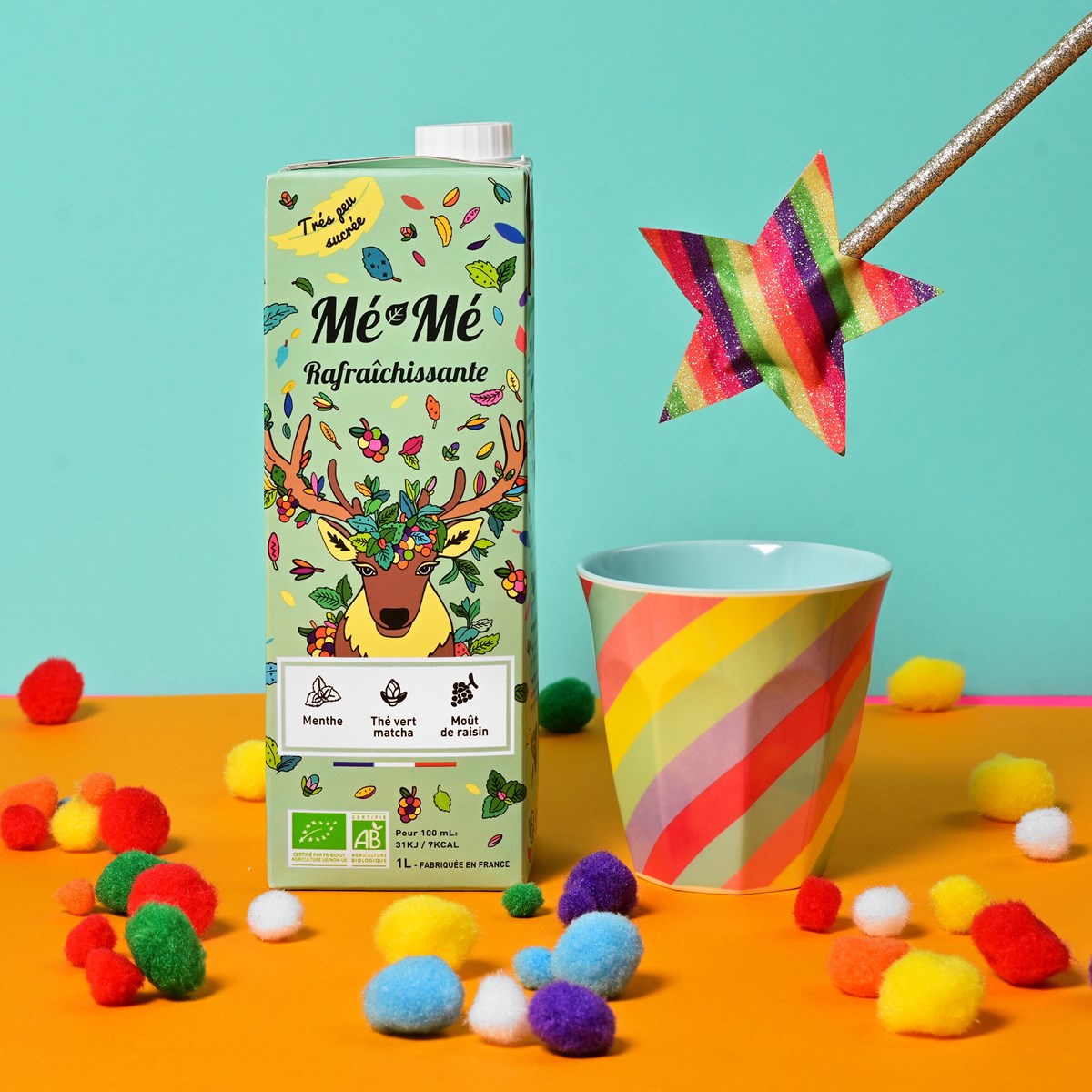 Mé-Mé  Rafraichissante (8 BOUTEILLES | 1 L) - Photo 3