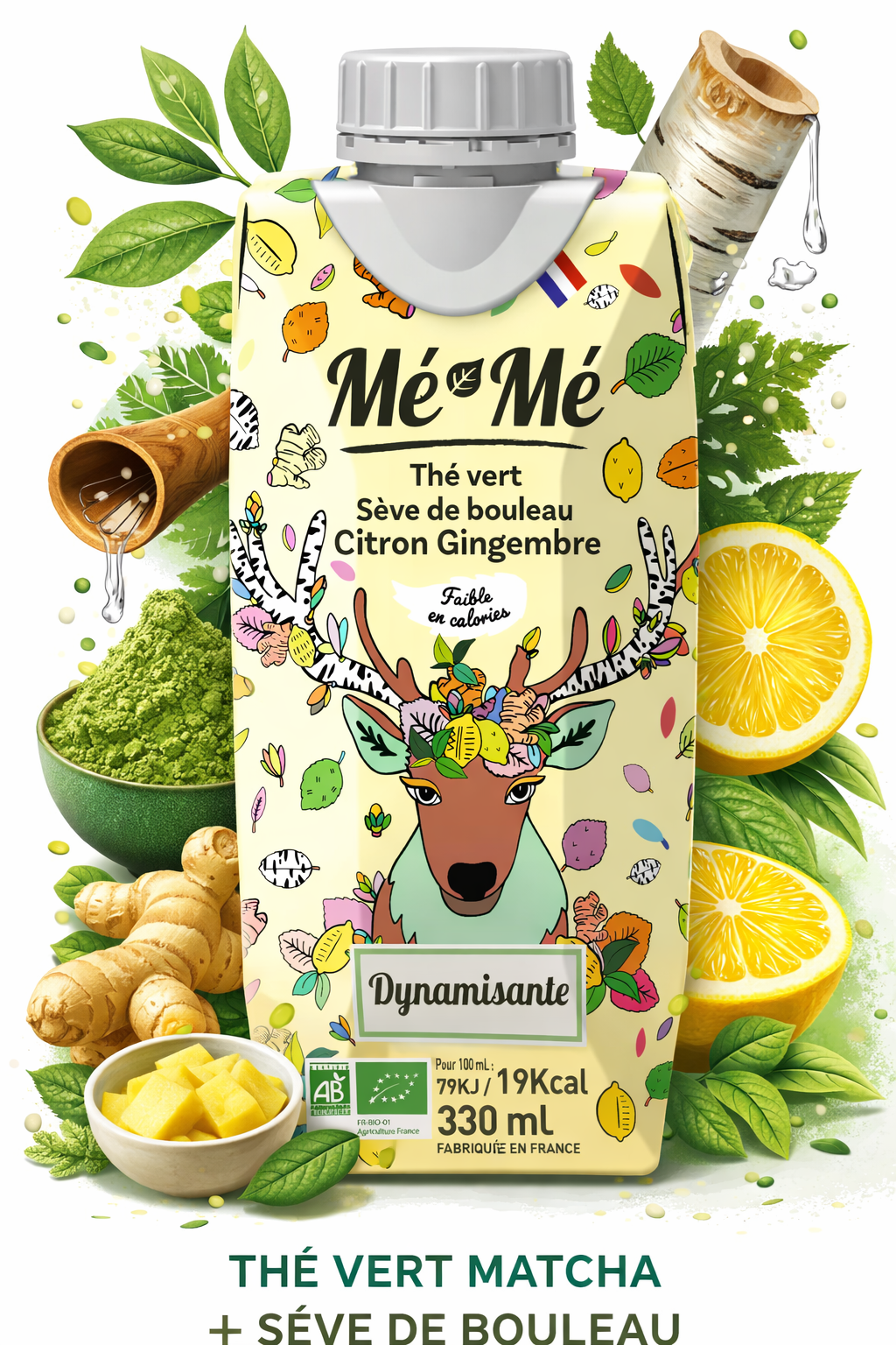 Mé-Mé Dynamisante (12 BRIQUES | 33CL) - Photo 2